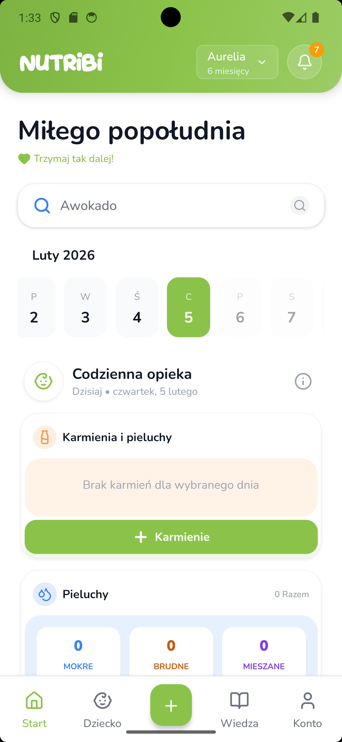 Dashboard Nutribi.app